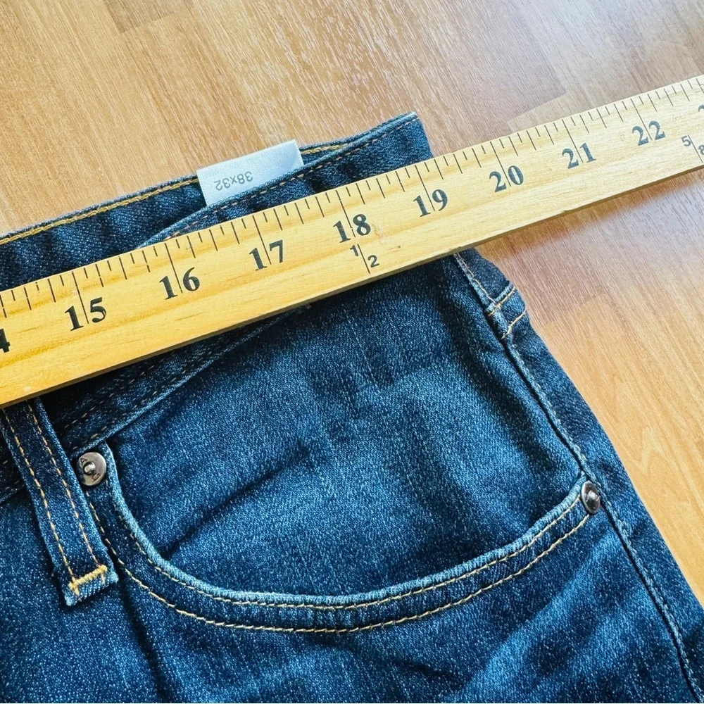 Ag Adriano Goldschmied the graduate tailored leg blue jeans size 38